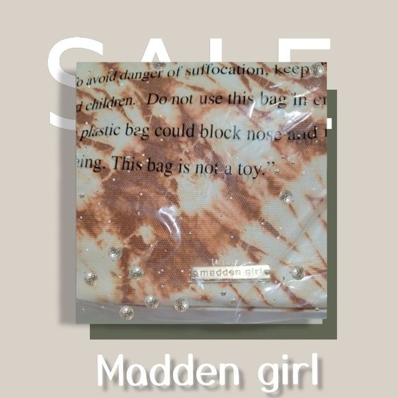 Madden girl large Tote with matching cosmetic bag NWT - Picture 9 of 13